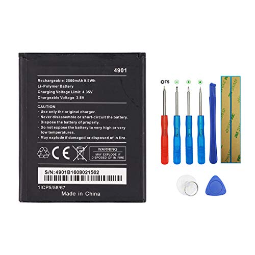 Batterie Swark WIKO 4901 compatible avec Wiko Tommy, Wiko Tommy 2 avec outils