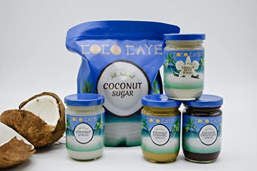 Coco Caye Coconut Chocolate Spread - Vegan, No Palm Oil, Gluten-Free #TOP3
