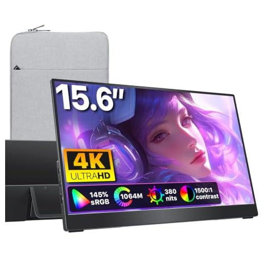 Cocopar 15.6 Inch 4K Portable Monitor