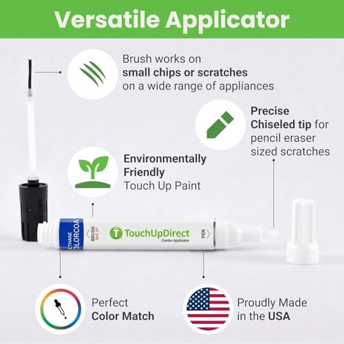TouchUpDirect Perfect Match Whirlpool Black Appliance Touch Up Paint - Thumbnail 2