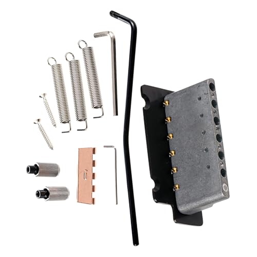 Chevalet de trémolo en métal pour guitare électrique à 2 points
