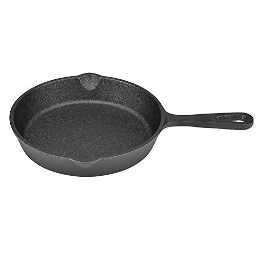 Maxmartt Frying Pan Cast Iron,16cm 20cm Vintage Cast Iron Skillet ...
