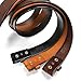 BS040 100% One-Piece Full Grain Leather Belt Straps with Slot Hole 1-1/2