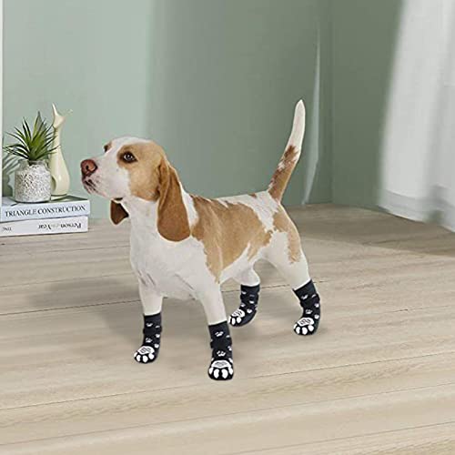 Meias para cães | de patas de cachorro - Controle de tração antiderrapante, de pata de cachorro, mei