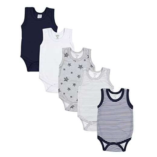 TupTam Baby Jungen Achselbody – Weicher Baby Body im 5er Pack aus Baumwolle, Body Baby Unifarben OEKO-TEX zertifiziert, Farbe: Farbenmix 3, Größe: 122