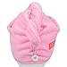 YoulerTex Ultra Plush Microfiber Hair Towel Wrap for Women, 2 Pack 10 inch X 26inch Purple, Ultra Absorbent Twist Hair Turban Drying Cap Hair Wrap, for Drying Curly, Long & Thick Hair (Blue+Pink)