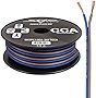 Skar Audio 14 Gauge AWG Audio Speaker Wire - 30 Feet (Blue/Brown)