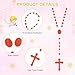 Hiveme 60 Pcs Plastic Rosary, 17 Inch Bulk Rosaries Prayer Beads Assorted Catholic Cross Rosaries Easter Gift Religious Cross (Random Colors)