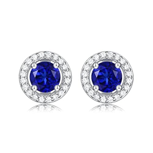 14K Gold Sapphire Earrings, Moissanite Bezel Emerald Earrings, Beautiful and Fashionable Gifts for Women, Luxurious Accessory for Stylish Ladies