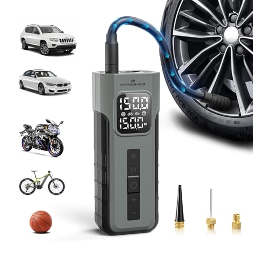 Tire Inflator Portable Air Compressor, 1 Min Fast Inflation