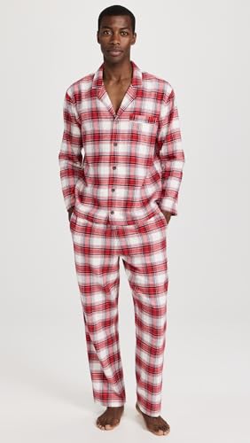 Eberjey Men's Flannel Long PJ Set2
