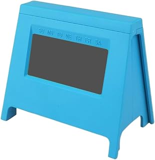 Small Auto Glowing Night Light Alarm Clock for Bedrooms and Office Desk Quiet Mechanism LCD Display Digital Alarm Clock