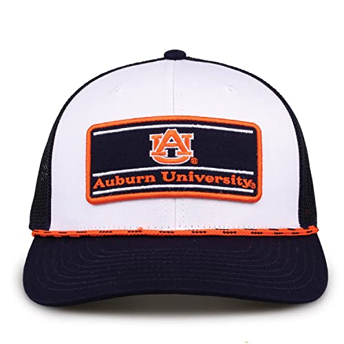 The Game NCAA Licensed Auburn Tigers Rope Trucker Hat, Auburn Game Day Hat
