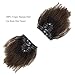 Anrosa Kinkys Curly Clip in Hair Extensions Human Hair 3C 4A Afro Kinky Curly Clip ins Natural Hair Real Remy Thick Human Hair Extensions for Black Women (14 inch, Ombre #1B/4)