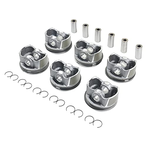 Noptul Engine Piston & Rings Kit, Suitable For Mercedes-Benz E-Class W212 W211, Automotive Replacement Parts A2720304017 A2720301018 #TOP3