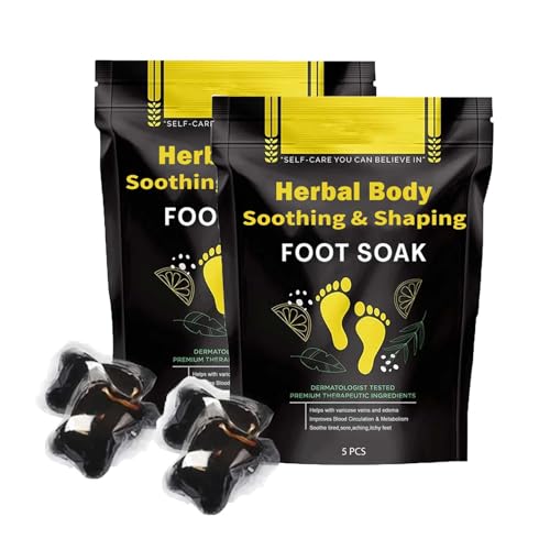 Fulvic Soak Detox Parasite Bath,Fulvic Soak,Herbal Detox&Shaping Cleansing Foot Soak Beads,Fulvic Foot Soak,Body Detox Foot Soak Beads For Relax Your Body (10PCS)