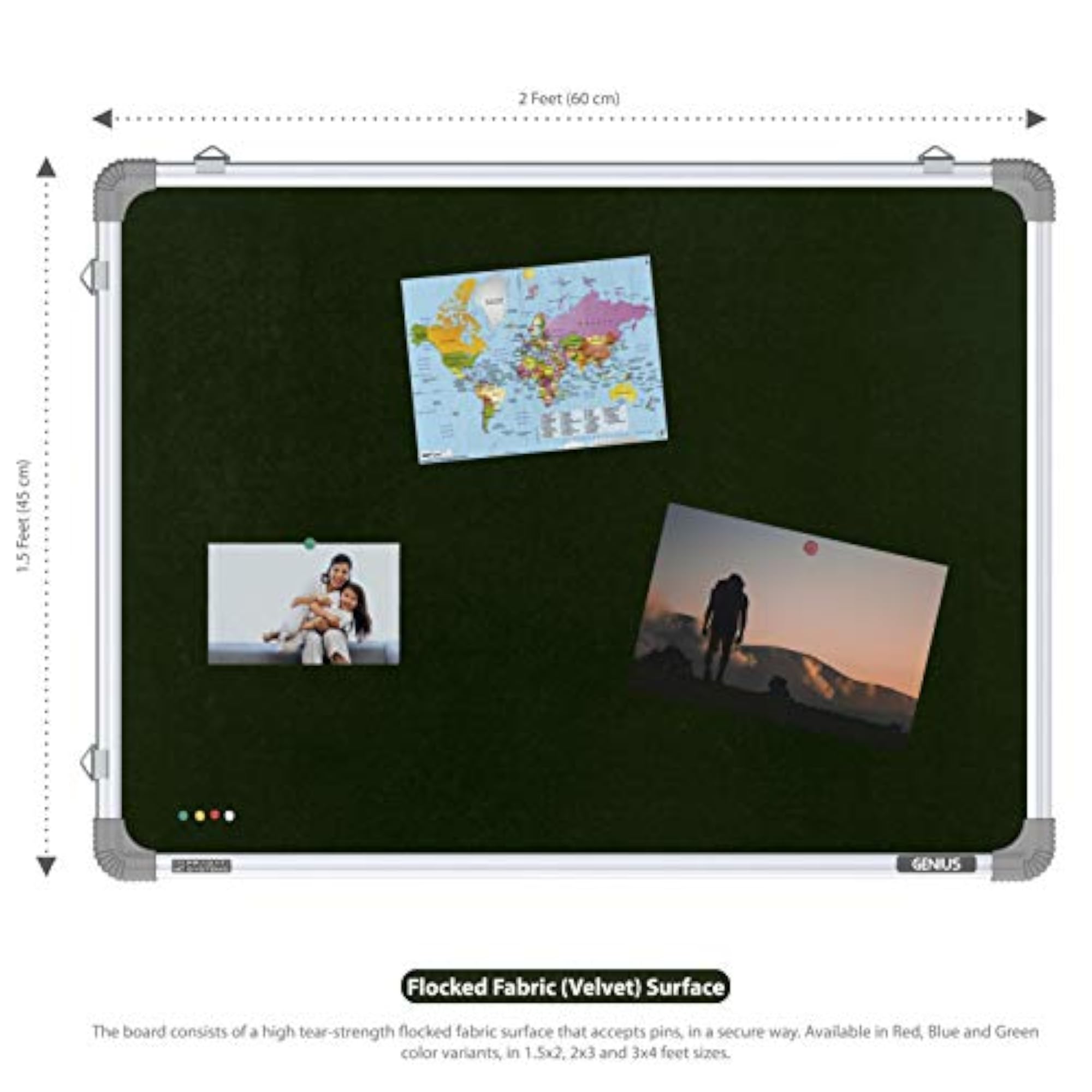 Genius Pin-up Display Board for Kids