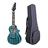 bakugan ds unlock codes ♫ 4 in 1 Kit: Tenor Cutaway Ukulele Akustische elektrische Ukulele EQ Blue *1 Padded gig bag*1 Adjusting handle*1 Instructions*1
