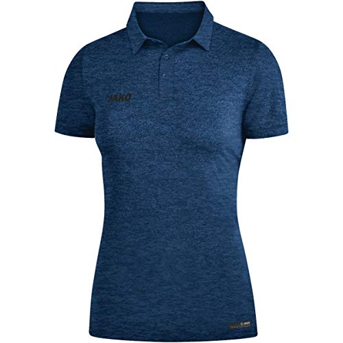 Jako Women's Polo Shirt, Size 44, Royal Blend, Blue