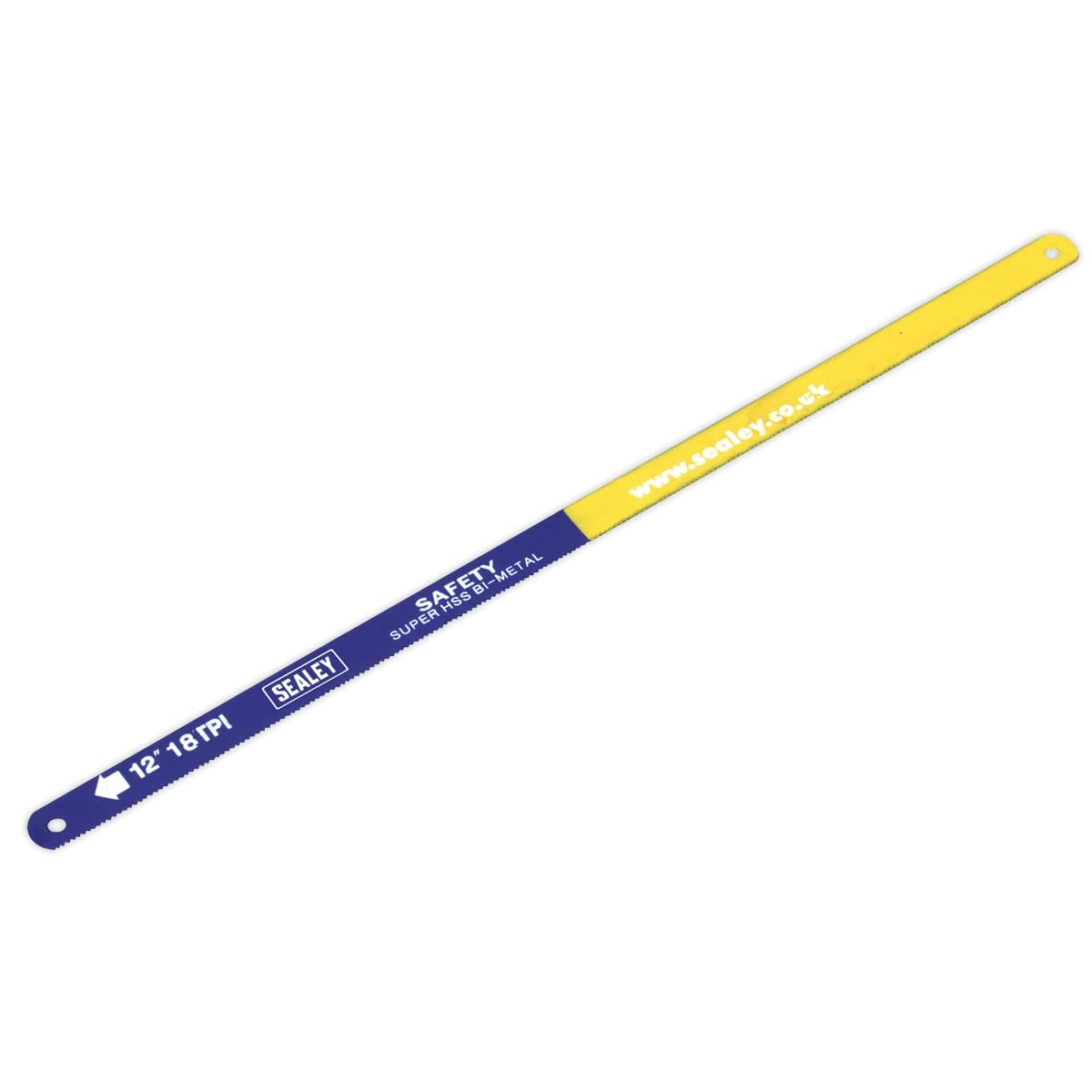 Sealey HSS Bi Metal Hacksaw Blade 12" / 300mm 18tpi Pack of 10