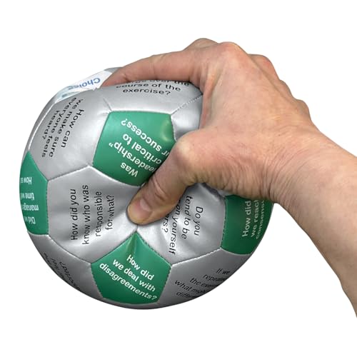 Image of Trainers Warehouse 6 inch Thumball Collection, 32 Prompts for Conversation, Team Building, Relationship and Training