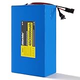 Lithium Hellas 48V 20Ah Ebike Battery 1 Pack, 48 Volt Electric Bike Battery...