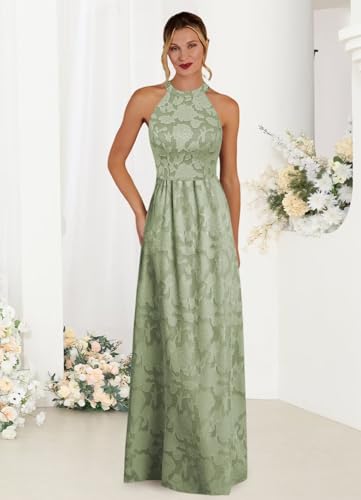 Women's Mother of The Bride Dresses 2025 for Wedding Floral A Line Formal Evening Dress PU1964