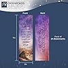 Be Strong and Courageous Bookmark Bulk 24 Pack, Christian Bible Bookmark, Joshua 1:9 Scripture, Bible Study Supplies, 7.25" x 2" #2