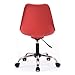 Hodedah Import Armless with Seat Cushion in Office Chair