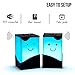 ZOCI VOCI Telepathy Friendship Lamp | No Subscription Long Distance Touch Lamps, Wi-fi Enabled | Christmas Gifts for Long Distance Relationships (Pack of 2)