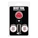 Team Golf NCAA Wisconsin Badgers Divot Tool with 3 Golf Ball Markers Pack, Markers are Removable Magnetic Double-Sided Enamel