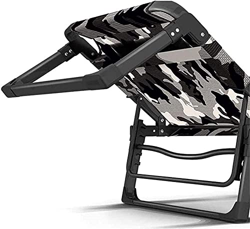 Chaise longue pliante inclinable avec dossier réglable multiposition