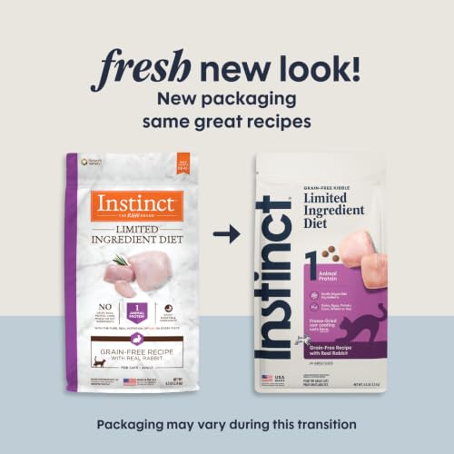 Image of Instinct Limited Ingredient Diet Dry Cat Food, Real Rabbit, 4.5 lb. Bag