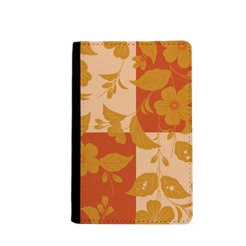 Porte-passeport japonais fleur jaune, l'idée cadeau pour grand voyageur