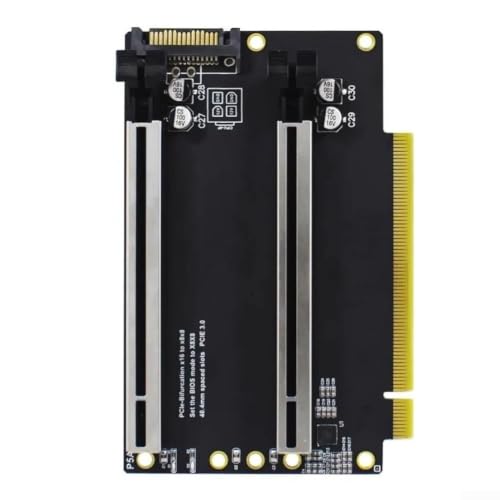 per scheda di espansione pcie 3.0 x16 a 2x x8