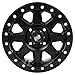 (4 Pack) 4/110 Tusk Uinta Beadlock Wheel 14x7 5.0 + 2.0 Matte Black For YAMAHA Kodiak 700 4x4 2016-2023