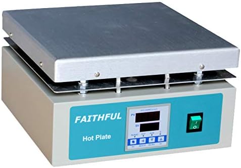 Laboratory SH-5C Heating Plate Hot plate,30x30cm Aluminum Panel Hotplate Temperature Digital Control Display 110v