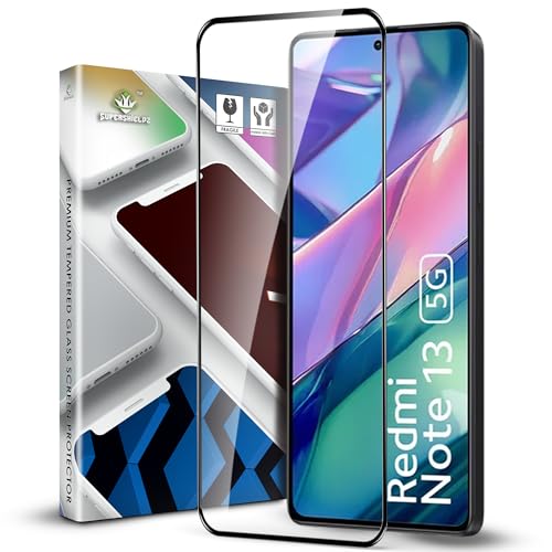 Image of Supershieldz NeoGuard HD+ Tempered Glass Screen Protector Guard for Poco X6 Neo, Redmi Note 13 and Redmi Note 13 Pro, 9H Hardness | Case-Friendly | Easy Installation Kit
