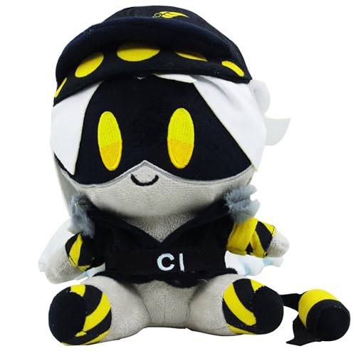 DODOKIKING Peluche Murder Drones Uzi – Muñeco de Peluche Anime de 25 cm Suave y Detallado para Niños y Fans – Juguete Kawaii Duradero, Regalo Coleccionable (N)
