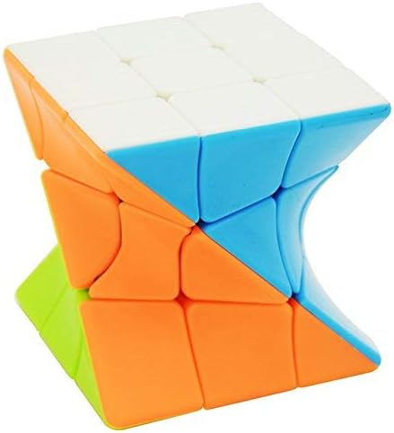 Cubelelo Drift Twisty 3x3 Stickerless Magic Cube for Kids & Adults Speedy Stress Buster Brainstorming Puzzle