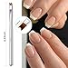 WOKOTO 15 PCS Nail Brushes For Nails 3 Style Acrylic Nail Brushes For French Nail Art Painting Brush Tools French Manicure Brush For Women Nails Designs French Tip Nail Tools Nail Polish Brush Set