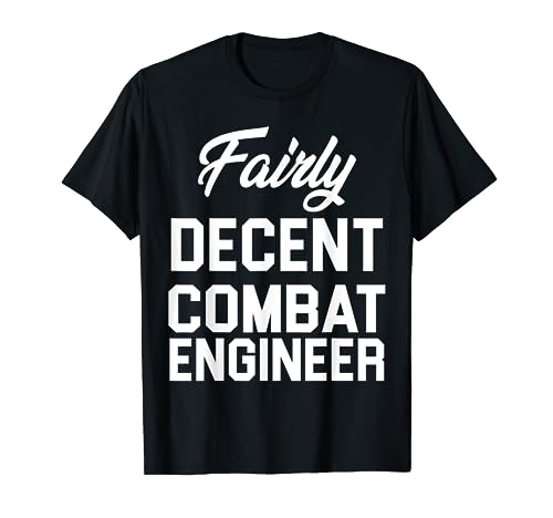 Ingegnere di combattimento qualificato USA Sapper militare Maglietta