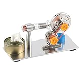Experience Thermodynamics with our Single Cylinder Sterling Engine - The Perfect Power Physics Teaching Tool for Exploring Mechanical Energy Conversion in Labs