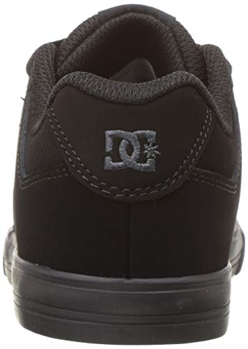 DC Pure Elastic Skate Shoe, Black, 2 US Unisex Little Kid3