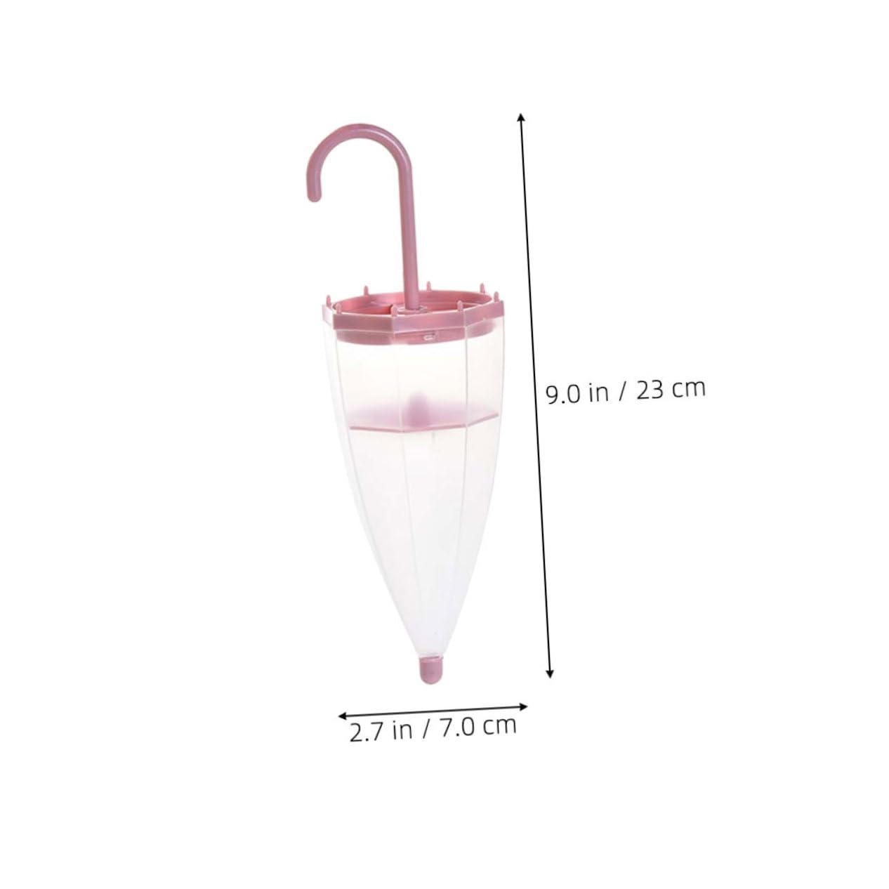 Deumidificatore per Casa Stile Ombrello 2 Pezzi Rosa e Blu | Abs, Pp e Silicone, Design Riutilizzabile, Controllo Dell’umidità, Formato Salvaspazio