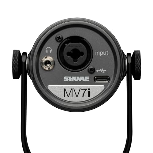 Shure MV7i USB-C Smart Microphone with Built-in Interface - image 9