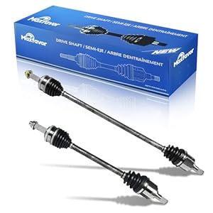 Maxfavor CV Axle Shaft Assembly fit for 2001 2002 2003 2004 2005 2006 Kia Optima LX EX SE Sedan 4-Door, Only 2.4L Only fit FWD (Front-Wheel Drive), CV Joint Axle Shaft Front Driver Passenger Side