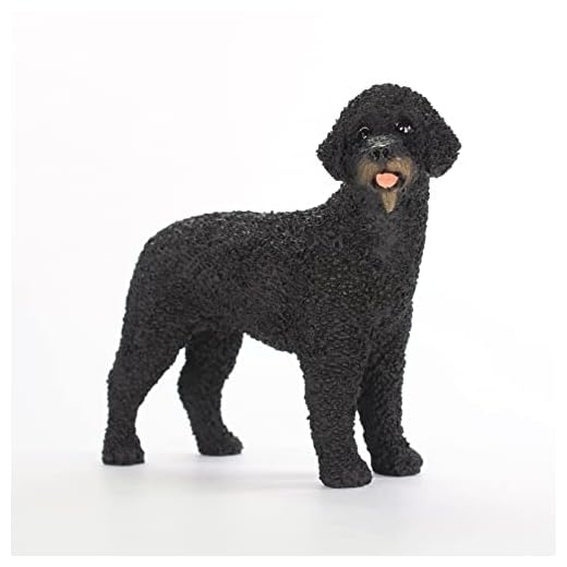 Portuguese Water Dog Original Dog Figurine (4in-5in)