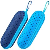 BNJZWJJ 2 Pcs Swim Goggle Case for Swimming Goggles, Silicone Protective Cases for Swim Goggles with Drain Holes...