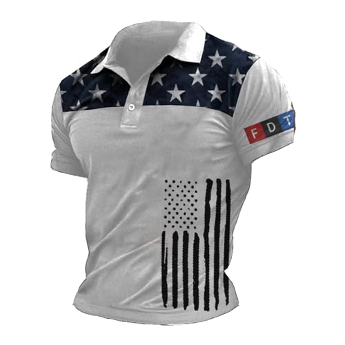 Men's Foxtrot Delta Tango Printed T-Shirts Fdt Patriotic Casual Shirts